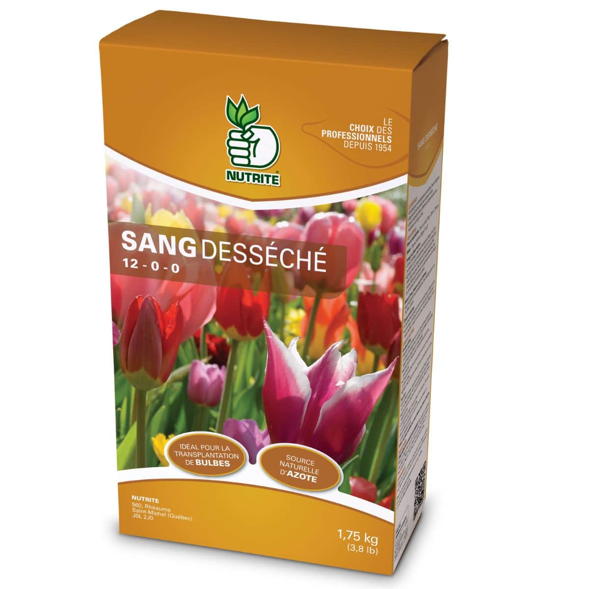 FARINE DE SANG NUTRITE 12-0-0 1.4KG