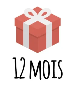 1 an d’abonnement : 12 x 17,90€ = 214,80€