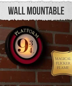 Harry Potter – Lampe Icône Voie 9 3/4 – 20 cm – effet éclairage bougie