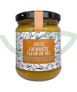 Amlou cacahuète et fleur de sel – 190g – Les douceurs du Maroc