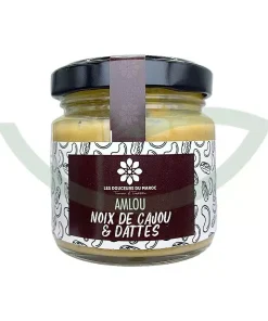 Amlou noix de cajou et dattes – 90g – Les douceurs du Maroc