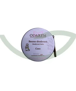 Baume déodorant coco sans HE – 50ml – Odarym