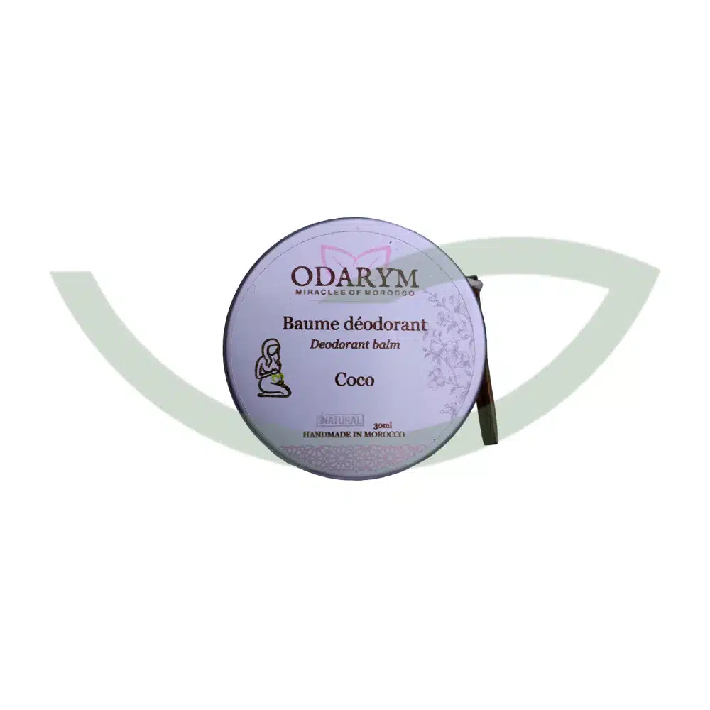 Baume déodorant coco sans HE – 50ml – Odarym