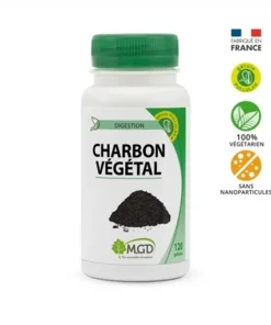 Charbon Végétal – 200 gélules – MGD