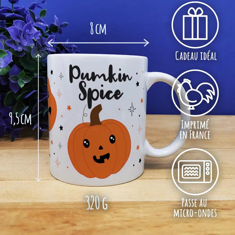 Mug Halloween citrouille – Pumkin spice – Image 3