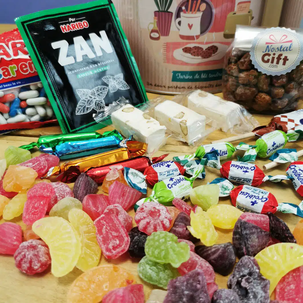 Lot de 2 boîtes “La boîte à sucre de ma mamie” remplie de confiseries d’antan – Image 5