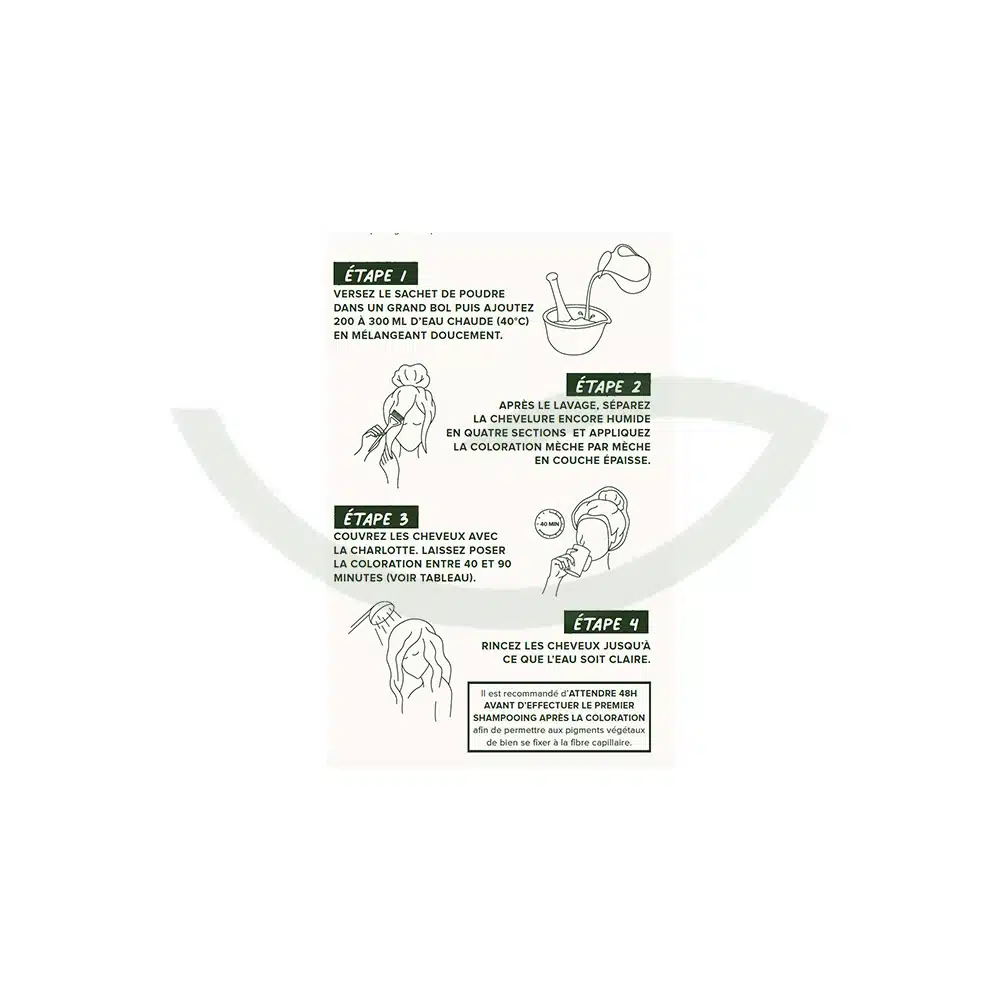 Coloration végétale châtain auburn – 100g – Emblica – Image 4