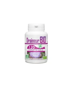 Complexe Draineur Bio – 120 comprimés – 400mg – GPH