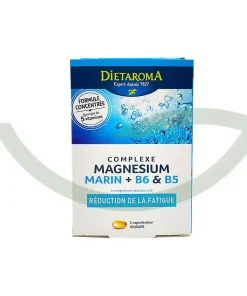 Complexe magnésium marin + B6 & B5 – 60 capsules – Dietaroma