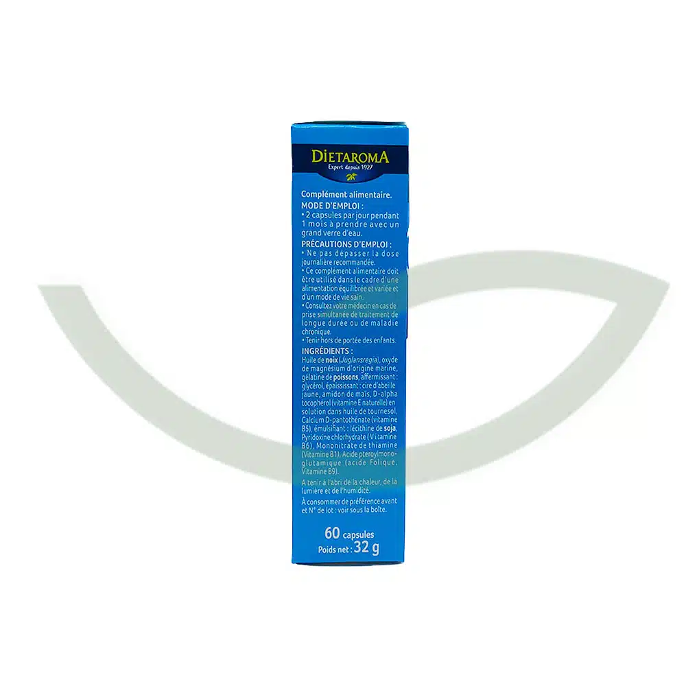 Complexe magnésium marin + B6 & B5 – 60 capsules – Dietaroma – Image 2