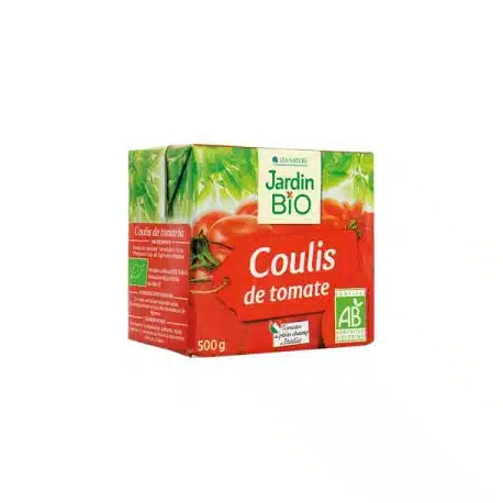 Coulis de tomate – 500g – Jardin Bio