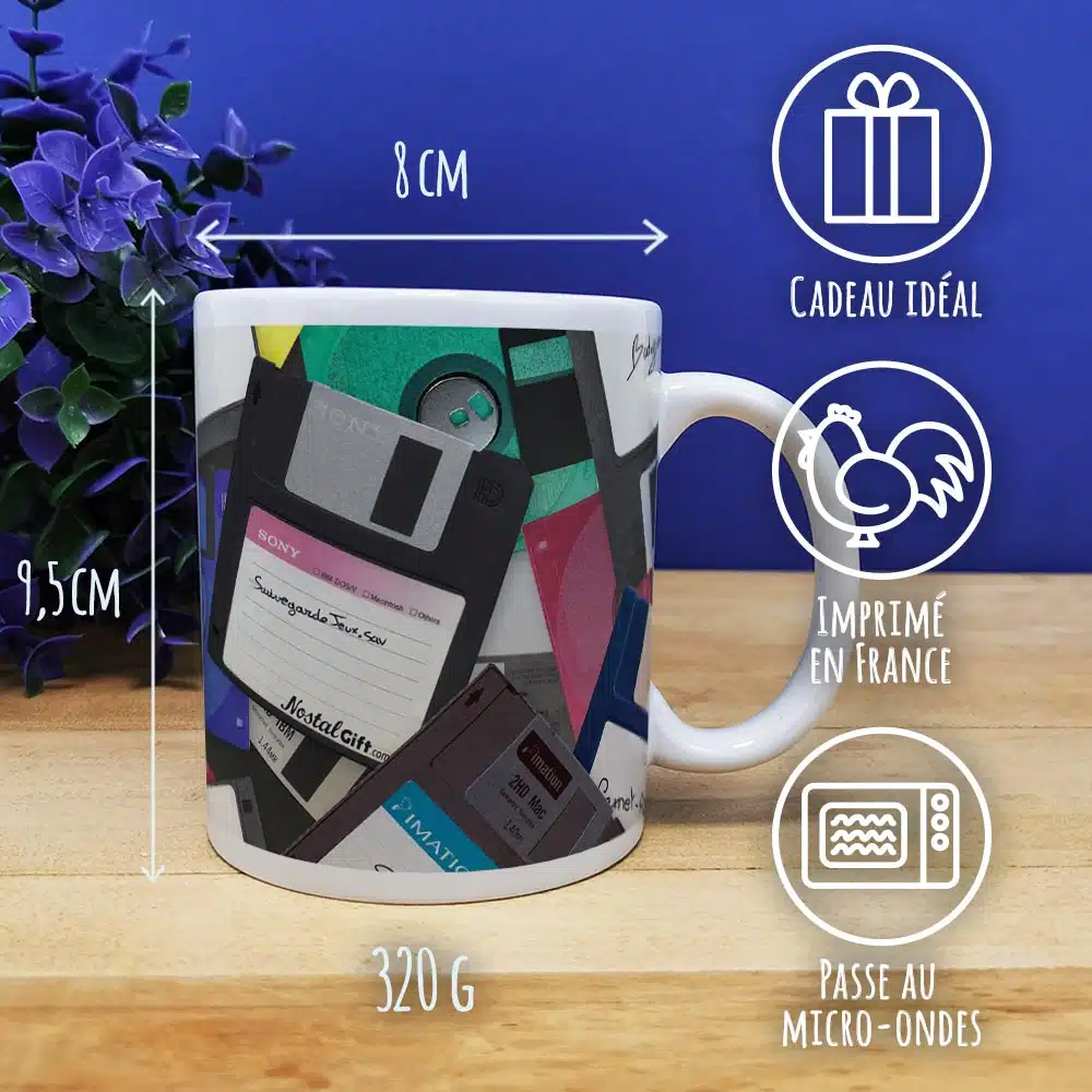 Mug Disquette – Image 3