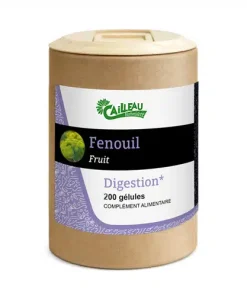 Fenouil fruit – 100 gélules – 235mg – Cailleau