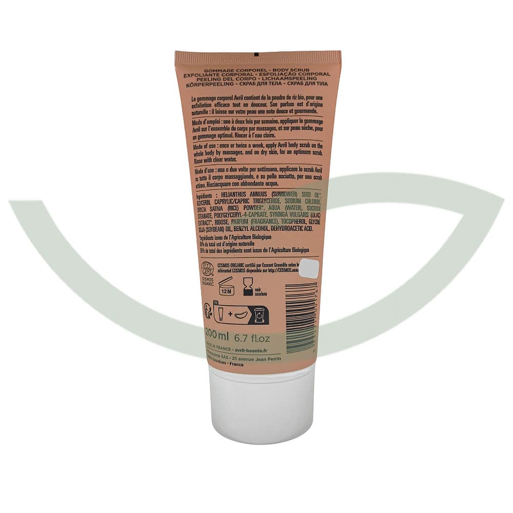 Gommage corporel bio – 200ml – Avril – Image 2