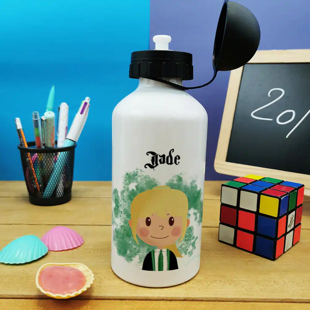 Boîte à goûter & gourde enfant personnalisées Petite sorcière – Image 3