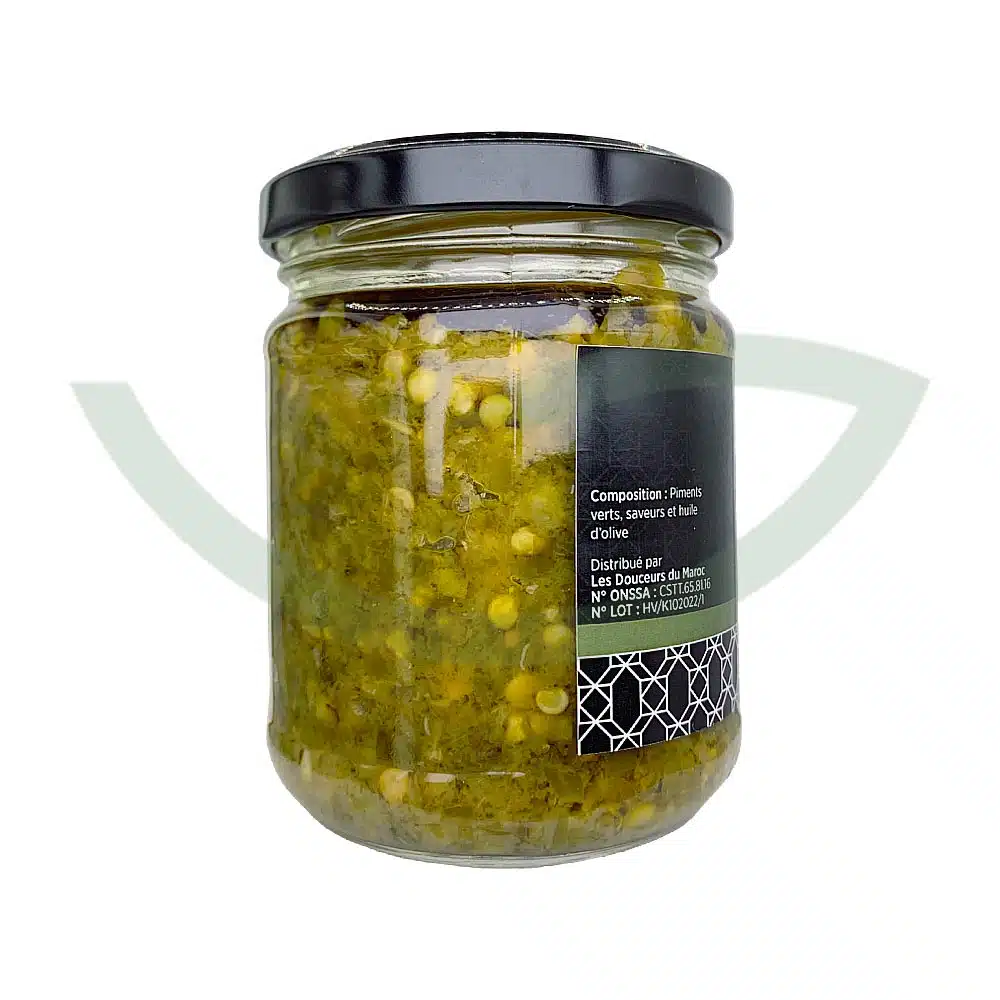 Harissa verte – 180g – Les douceurs du Maroc – Image 2
