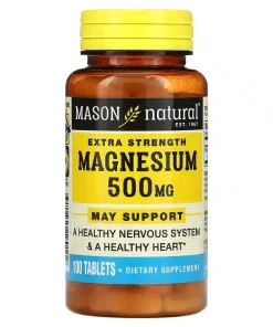 Magnésium Extra Force – 100 comprimés – Mason Natural