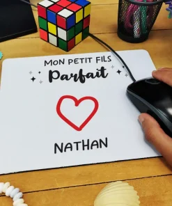 Tapis de souris “Mon petit fils parfait” – cadeau grand père