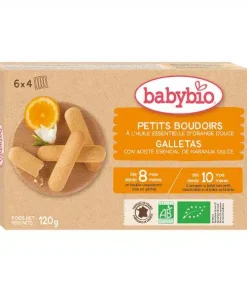 Petits boudoirs Orange douce – 120g – Babybio