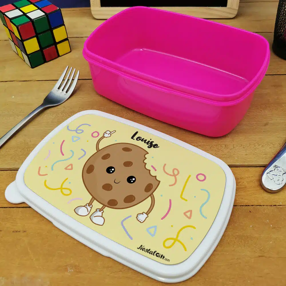 Boîte à goûter enfant personnalisée Cookie – Image 3