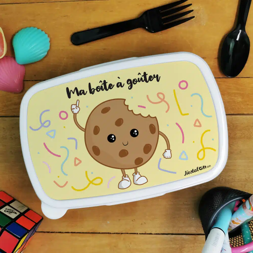 Boîte à goûter enfant – Cookie