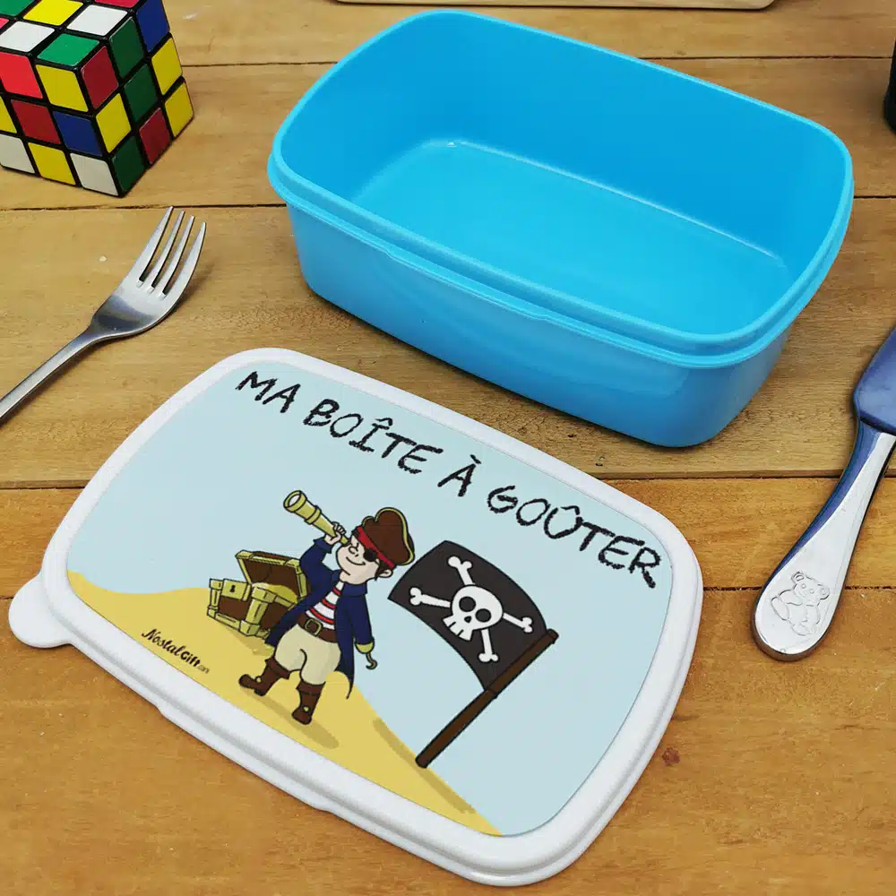 Boîte à goûter & gourde enfant Pirate – Image 5