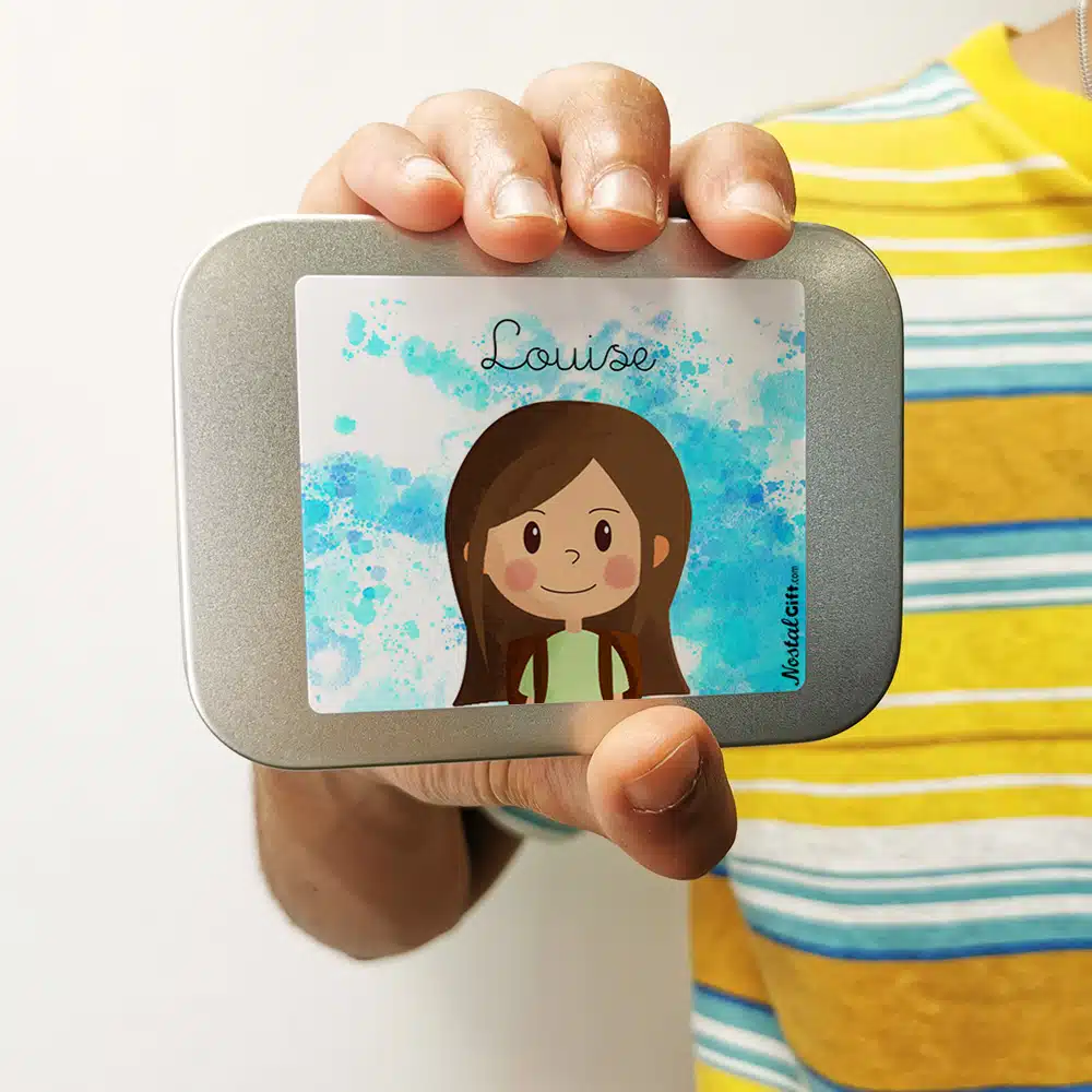 Boîte à bons points personnalisée pour fille – Petite écolière – Image 4