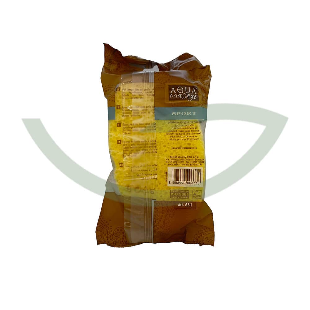 Éponge de bain en cellulose – 1 unité – Aqua Massage – Image 2