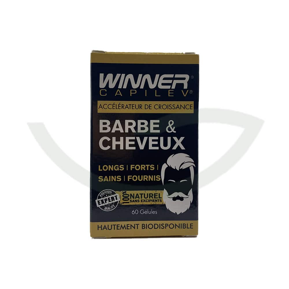 Barbe et Cheveux – 60 gélules – Winner