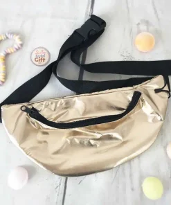 Banane métallisée dorée