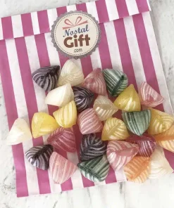 Berlingots provençaux rayés goût fruits – 100g