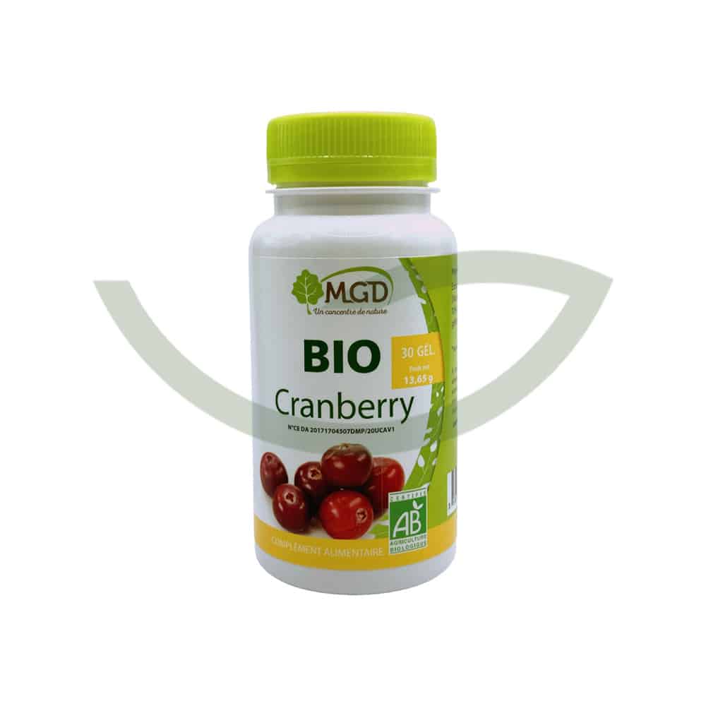 Cranberry Bio – 30 gélules – MGD
