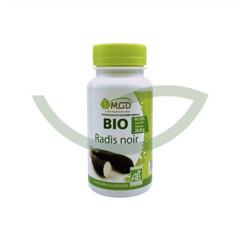 Radis Noir Bio – 90 gélules – MGD