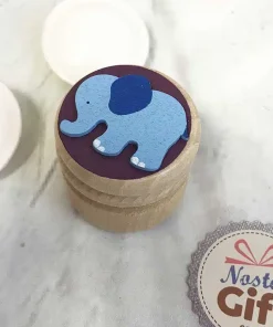 Boite à dents traditionnelle en bois – Elephant