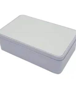Boite metal blanche a subblimer pour bundle