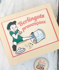 Boîte de bonbons berlingot fruit – 200 Grammes