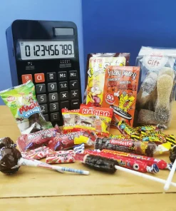 Coffret metal Calculatrice rempli de bonbons au Coca-Cola