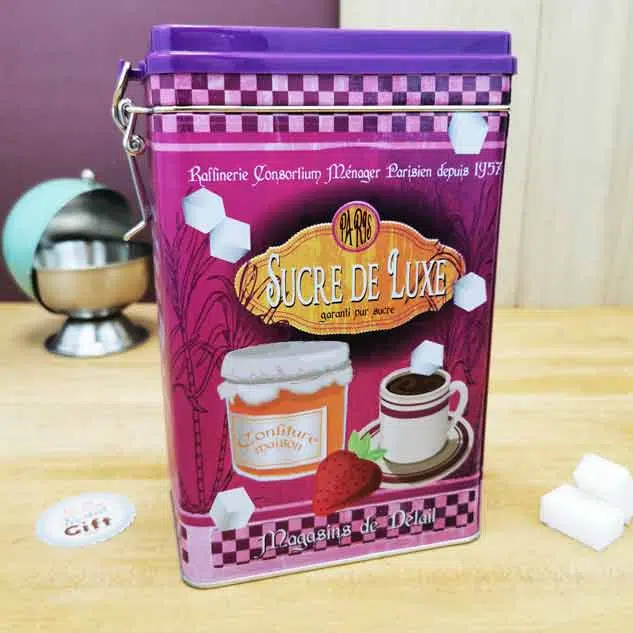 Boite sucre violette pour bundle