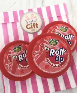 Roll-up – Chewing gum à dérouler (goût fraise) x3
