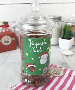 Bonbonnière de Noël – Chouchou 300g – Cacahuètes caramélisées