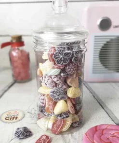 Bonbonnière personnalisée – 300g mix de bonbons anciens – “Bonne fête des pères Papa”