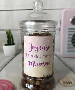 Bonbonnière maman – Chouchou 300g – “Joyeuse fête des mères”