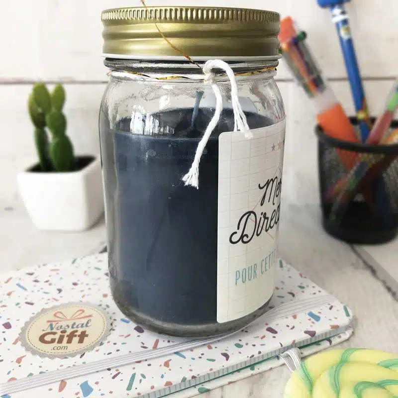 Bougie jar – pour bundle noir
