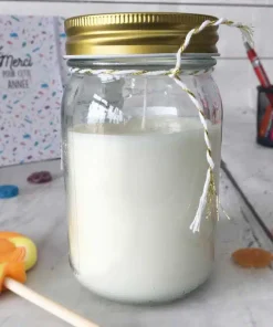 Bougie Jar personnalisée – Super Tata