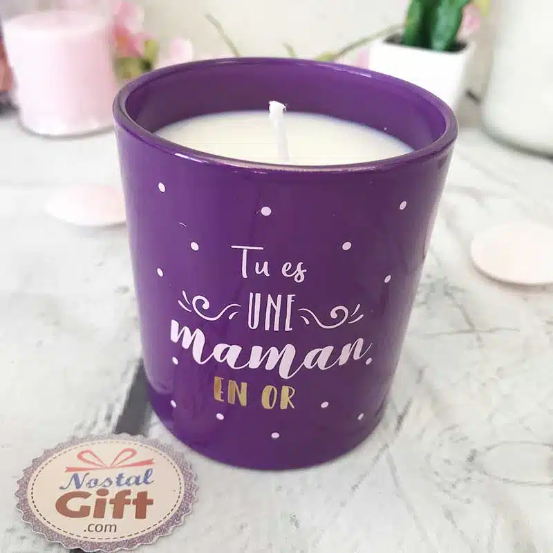 Bougie + Collier surprise inclus “Maman en Or” – Image 3
