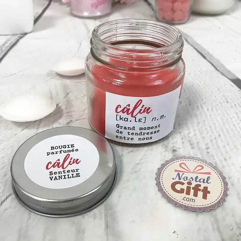 Petite bougie – “Câlin” – Image 2