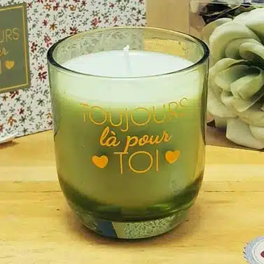 Coffret cadeau – Bougie + Pot pourri Jasmin “Toujours là pour toi”