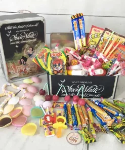 Méga coffret bonbon rétro – Blanche Neige