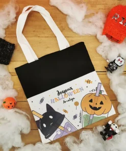 Sac enfant personnalisé Bubble Tea “Joyeux Halloween”
