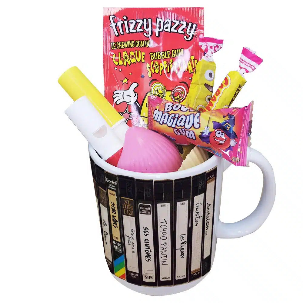 Mug bonbon années 80 – Collection “VHS 80” – Image 3